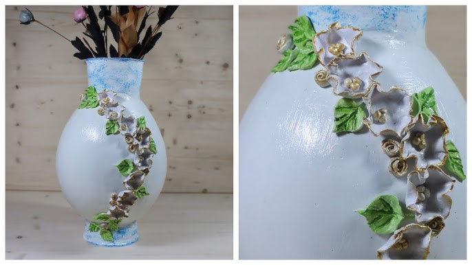 Aquí se muestra un jarrón